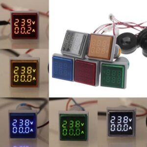 AC VOLT AND AC AMPEREMETER 2NI 1 LED DISPLAY 0 TO 500V 100A IN PAKISTAN