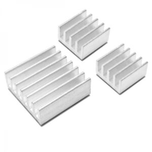 ALUMINUM HEAT SINK WITH ADHESIVE FOR RASPBERRY PI