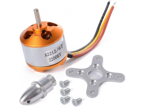 BLDC BRUSHLESS MOTOR A2212/6T 2200KV