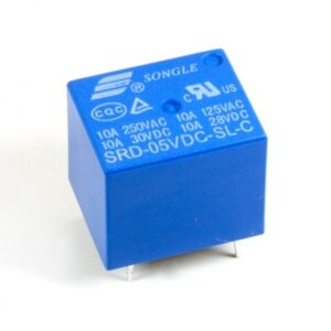 RELAY 5 VOLT DC 10AMPER