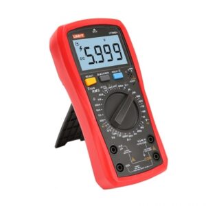 UNI-T UT890C+ DIGITAL AUTO RANGE TRUE RMS MULTIMETER MULTIMETRO TESTER WITH TEST LEAD CABLE