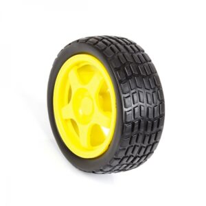 65MM ROBOT YELLOW WHEEL FOR BO MOTORS