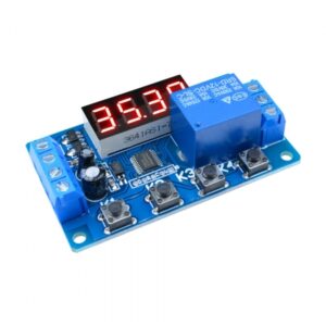 4 BUTTON DELAY TIMER MODULE 3 TO 6V DC ADJUSTABLE TIMER MODULE IN PAKISTAN