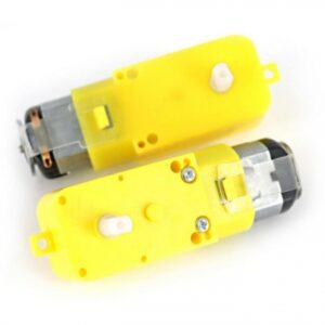 YELLOW DC CAR MOTOR WITH GEARBOX