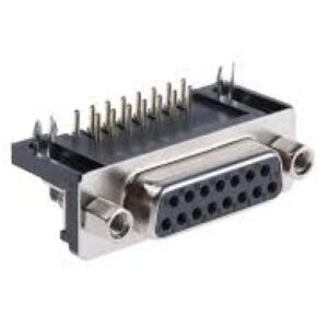 DB15 FEMALE CONNECTOR RIGHT ANGLE
