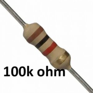 100K RESISTOR QUARTER WATT