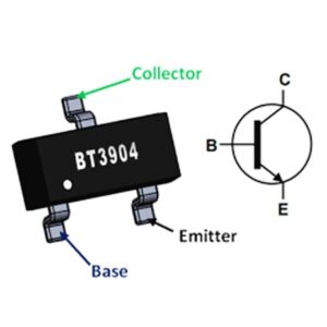 2N3904 TRANSISTOR NPN SMD SOT-23