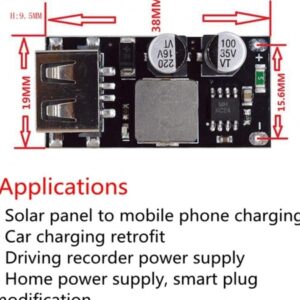 QC3.0 QC2.0 USB 6-32V 9V 12V 24V TO FAST QUICK CHARGER CIRCUIT BOARD