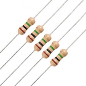 1M RESISTOR QUARTER WATT