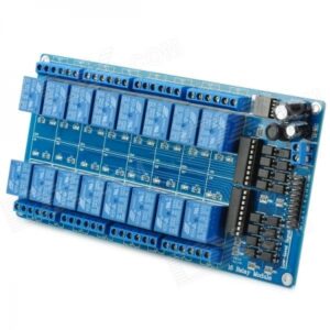 16 CHANNEL RELAY BOARD MODULE FOR ARDUINO PIC ARM AVR