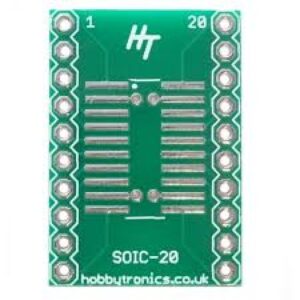 MULTI TSSOP 20PINS (0.65MM) TO DIP + SOP 20PINS(1.27MM) TO DIP CONVERTER/ADAPTER IN PAKISTAN