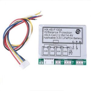 BMS 4S 100A HX 4S F 100A W BALANCE PROTECTION 4S 4CELL 12.8V TO 14.4V APPLICABLE 3.2V LIFEPO4 BATTERY IN PAKISTAN