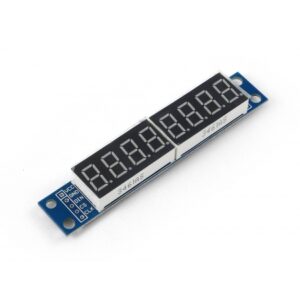 MAX7219 8 DIGITS DIGITAL TUBE LED DISPLAY DOT MATRIX CONTROL MODULE FOR ARDUI 3.3 V 5 V MICROCONTROLLER SERIAL DRIVER 7 SEGMENT