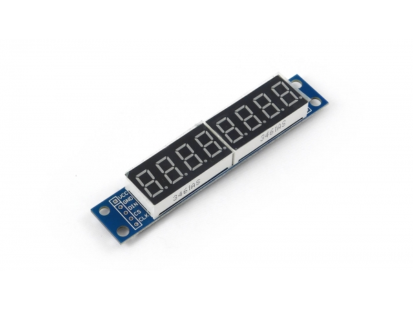 MAX7219 8 DIGITS DIGITAL TUBE LED DISPLAY DOT MATRIX CONTROL MODULE FOR ARDUI 3.3 V 5 V MICROCONTROLLER SERIAL DRIVER 7 SEGMENT