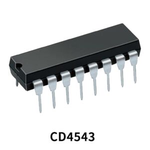 CD4543 IC INTRODUCTION TO 7 SEGMENT DISPLAY CHIP