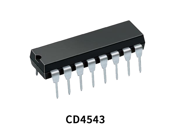 CD4543 IC INTRODUCTION TO 7 SEGMENT DISPLAY CHIP