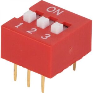 3 PIN DIP SWITCH