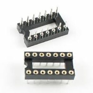 14 PIN – DIP IC SOCKET/BASE ROUND