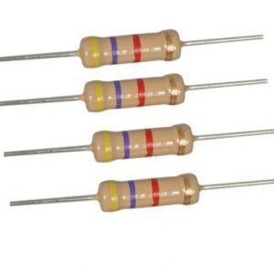 4K7 RESISTOR QUARTER WATT