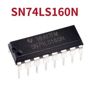 74LS160 4-BIT SYNCHRONOUS DECADE COUNTER