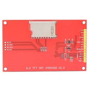 LCD DISPLAY MODULE, 3.2 INCH 240 * 320 TFT LCD DISPLAY MODULE 4-WIRE SPI TFT LCD SCREEN WITH SD CARD CAGE,TFT DISPLAY MODULE