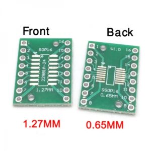 16 PIN SMD TO DIP ADAPTER PCB IN PAKISTAN
