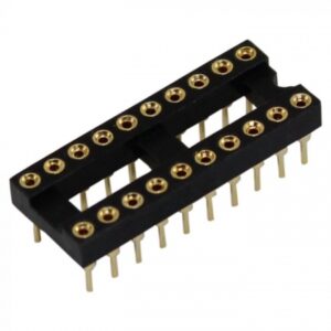 20 PIN IC BASE/SOCKET (ROUND HOLES)