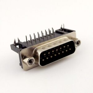 DB15 MALE CONNECTOR RIGHT ANGLE