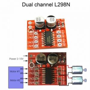 MINI L298N MODULE DUAL CHANNEL MOTOR DRIVER MX1508 IN PAKISTAN