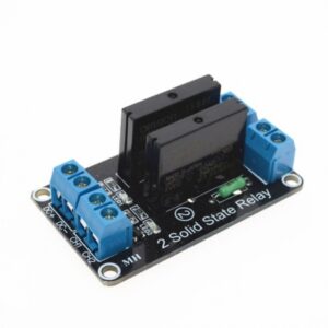 2 CHANNEL SOLID STATE RELAY MODULE FOR ARDUINO