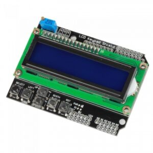 16X2 LCD KEYPAD SHIELD FOR ARDUINO