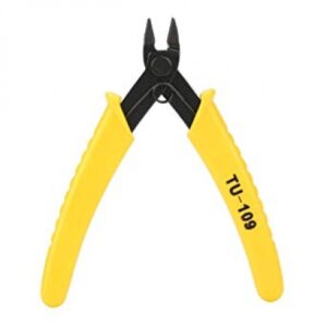 TU-109 TU-109A ELECTRIC WIRE CUTTER MICRO DIAGONAL WIRE CUTTING PLIERS SIDE PLIERS FOR VARIOUS CABLES(TU-109)