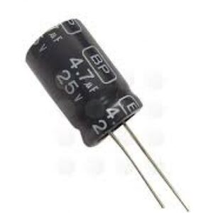 4.7UF 25V ELECTROLYTIC CAPACITOR